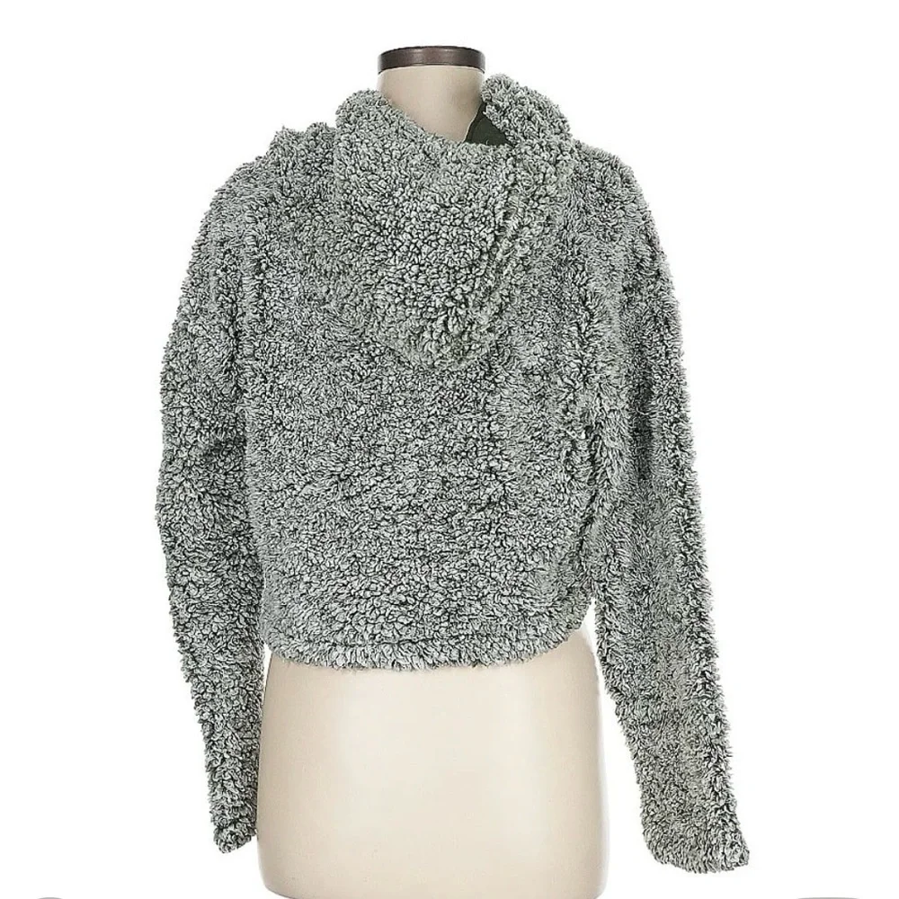 Wild Fable Gray Teddy Jacket - Picture 2 of 4